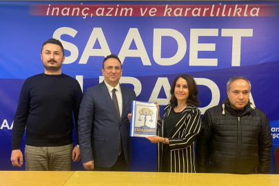 Emeklilikte Adalet Derneği’nden Saadet’e ziyaret