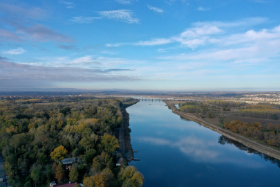 Edirne sonbahar renklerine büründü