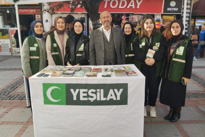 Yeşilay Edirne Şubesi’nden bilgilendirme standı