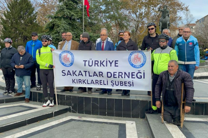 Kırklareli’nde Dünya Engelliler Günü dolayısıyla tören düzenlendi