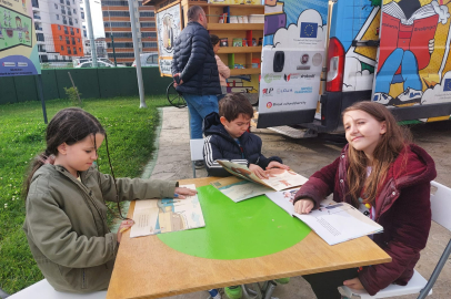 READ-Gezici Kütüphane çocuklarla buluştu