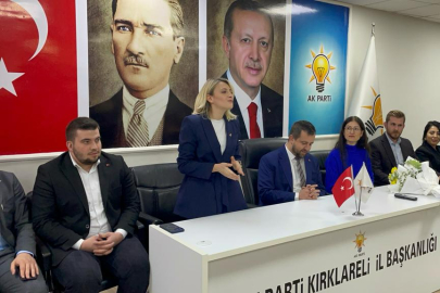 AK Parti Kırklareli Kadın Kolları Başkanı Canan Genim oldu