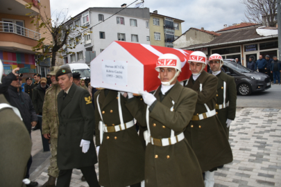 Kıbrıs gazisi son yolculuğuna uğurlandı