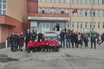 Uzunköprü’de öğrencilere Togg tanıtıldı