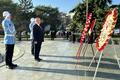 Atatürk'ün Kırklareli'ne gelişinin 93. yıl dönümü törenle kutlandı