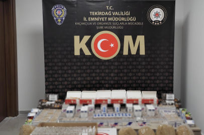 Tekirdağ’da polis operasyonu