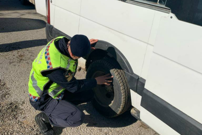 Edirne’de okul servislerine denetim