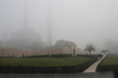 Edirne’de sis hayatı olumsuz etkiliyor