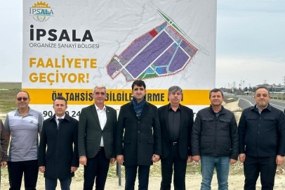 İpsala OSB’de yer teslimi yapıldı