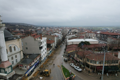 Vize’de Yol yapım çalışması