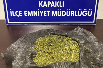 Polis ekipleri uyuşturucu ele geçirdi