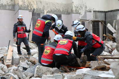 Kırklareli'nde arama kurtarma tatbikatı gerçekleştirildi