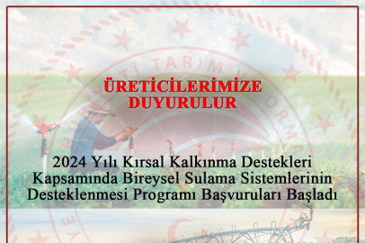 Kırsal Kalkınma Destekleri başvuruları başladı