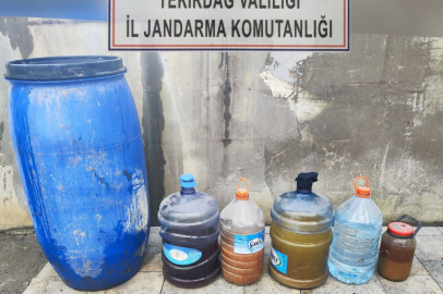 120 litre sahte alkol ele geçirildi