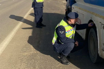 Keşan’da kış lastiği denetimi