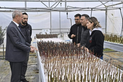 Uzunlar, ilçede yapılan çalışmaları inceledi