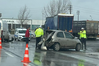 Kırklareli'de zincirleme kaza