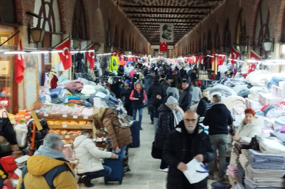 Hava şartları tarihi çarşıları doldurdu