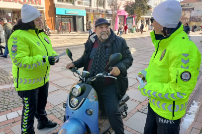 Saraçlar'a giren sürücülere uyarı