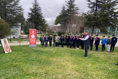 Gençler izcilik kampında buluştu