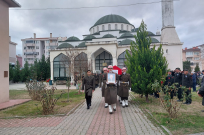 Kıbrıs Gazisi son yolculuğuna uğurlandı