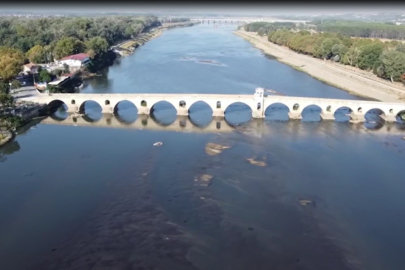 Meriç Nehri'nde kuraklık alarmı