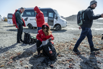 Türk bilim ekibi 4 gün sonra Antarktika'ya ulaştı