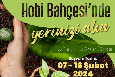 Hobi bahçesi çalışmaları sürüyor