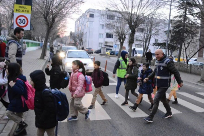 Kırklareli’nde okul servisleri ile çevreleri denetlendi