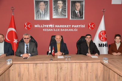 Helvacıoğlu ve Kılınç’tan MHP ziyareti