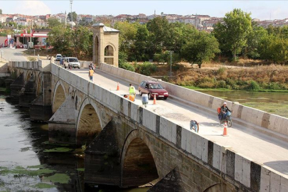 Tunca Köprüsü trafiğe kapatılacak