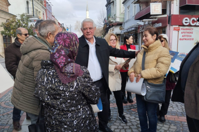 Sedefçi’ye Edirnelilerden yoğun ilgi