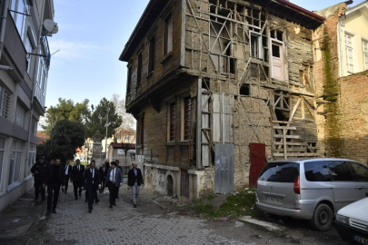 Edirne'de tarihi konakların restorasyonu sürüyor