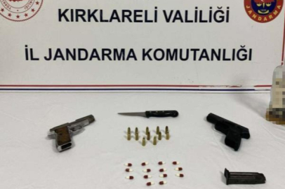 Kırklareli’nde uyuşturucu operasyonu