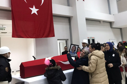 Polis memuru Kuş son yolculuğuna uğurlandı