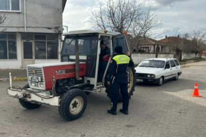 Traktör sürücüleri bilgilendirildi