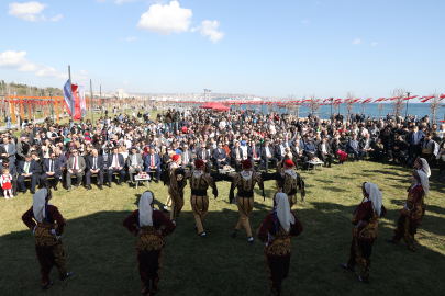 Millet Bahçesi açılışı mitinge dönüştü