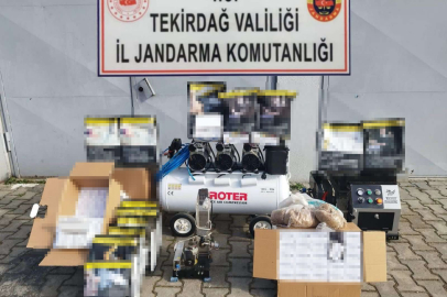 Kapaklı’da tütün ve makaron operasyonu