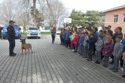 Jandarmadan öğrencilere eğitim