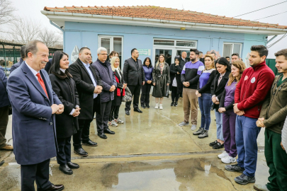 Akın’dan belediye birimlerine ziyaret