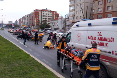 Çorlu’da trafik kazası: 2 yaralı