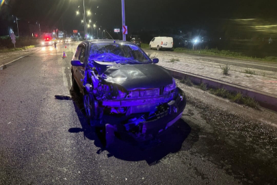 Muratlı'da kaza: 2 yaralı