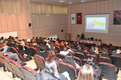 NKÜ’de afet farkındalık eğitimi düzenlendi