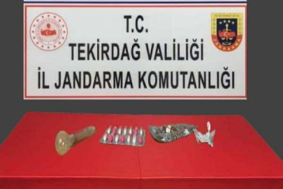 Tekirdağ’da jandarma 10 kişiyi uyuşturucudan yakaladı