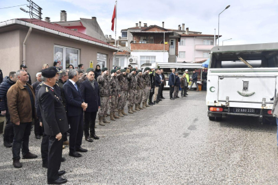 Kıbrıs gazisi Edirne'de son yolculuğuna uğurlandı