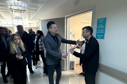 Başkan Balkan’dan sağlık çalışanlarına kutlama ziyareti