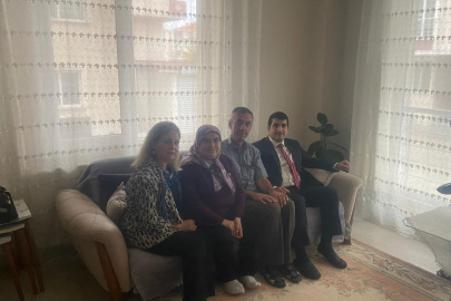 Özdemir’de şehit ailesine ziyaret