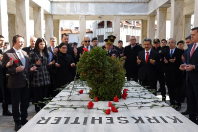 Kırklareli’nde 18 Mart töreni