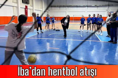 İba’dan hentbol atışı