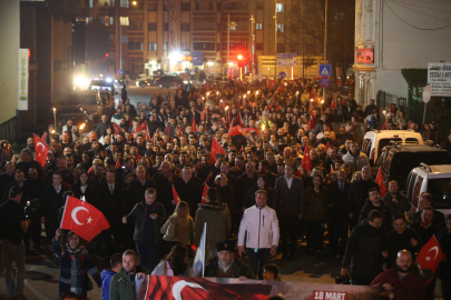 Kırklareli'nde "Şehitlere Saygı Yürüyüşü" düzenlendi